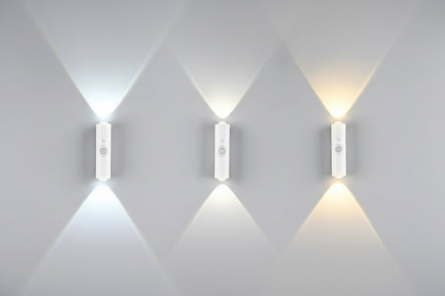 Smart RGB Gradient Night Light Magnetic Motion Sensor Rechargeable Wall Lamp